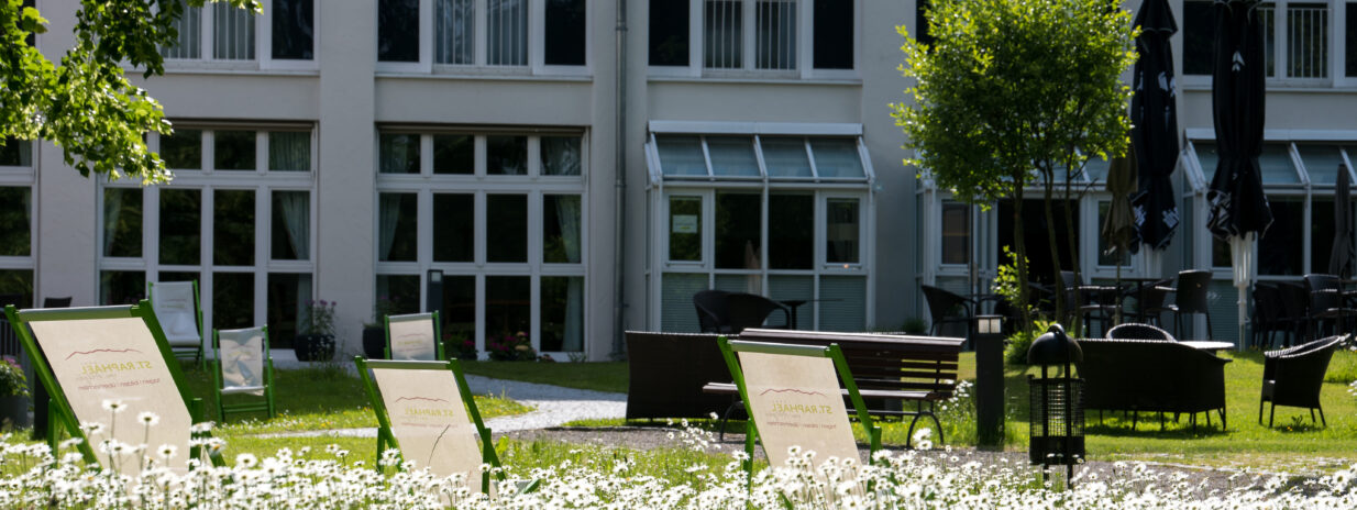 Picknick im Hotelpark