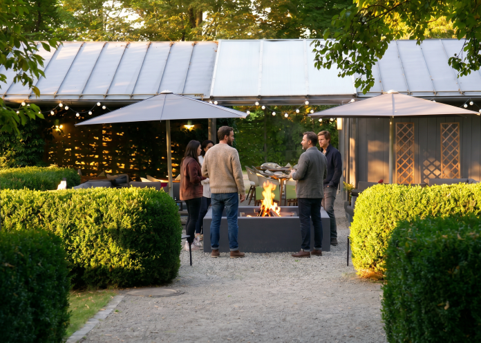 Meetings in the garden