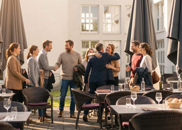 Conference terrace